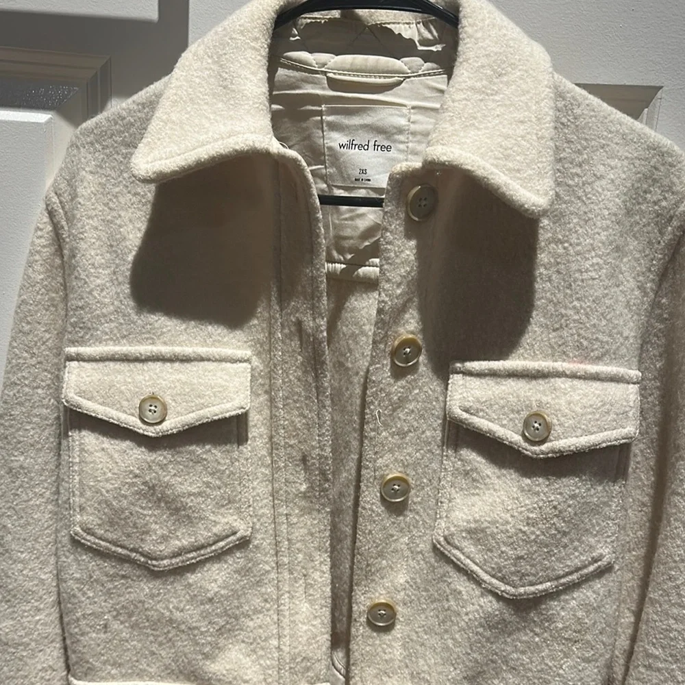 Women's Cream Jacket - Picture 4 of 4